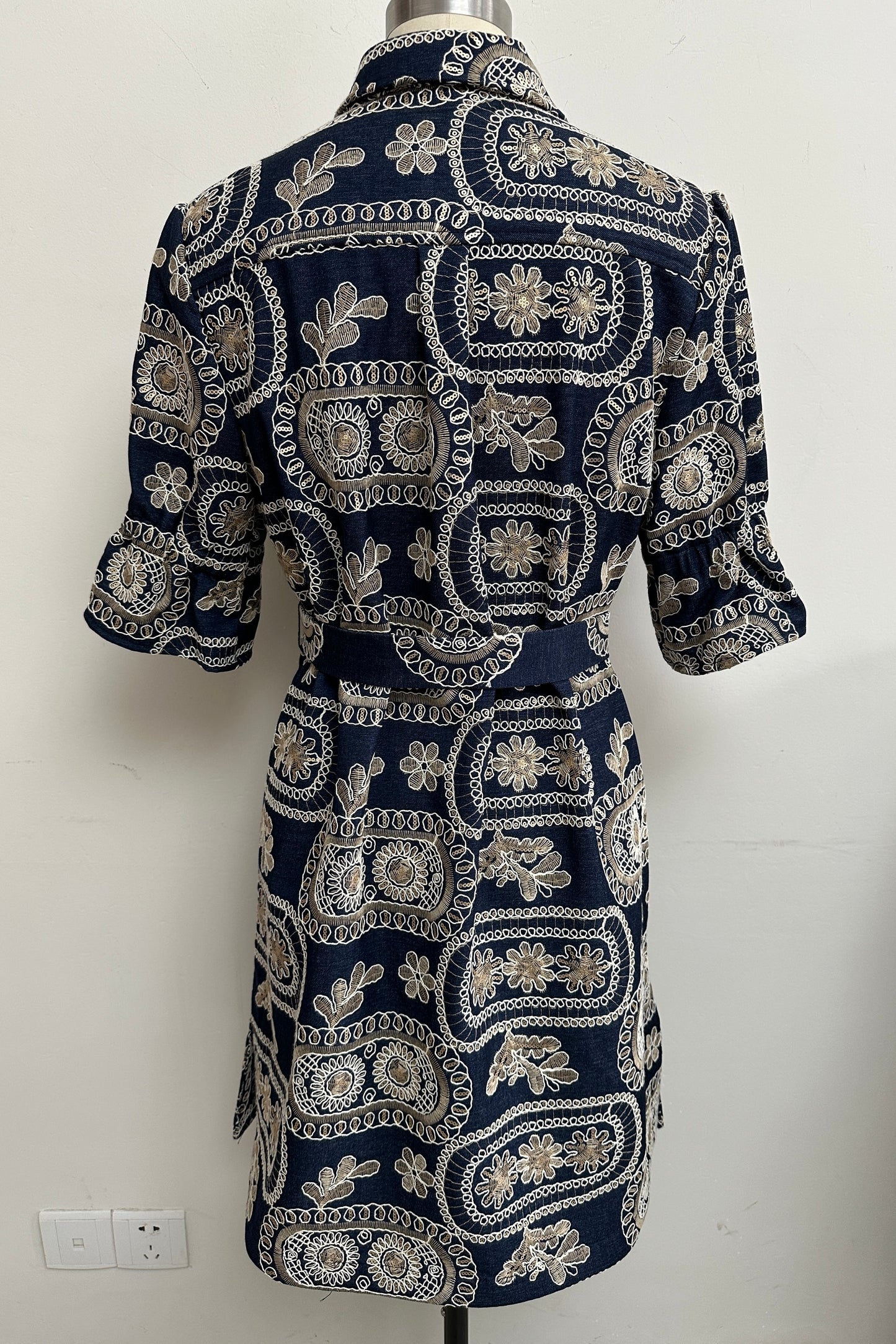 BEADED DENIM DRESS STYLE 4609288