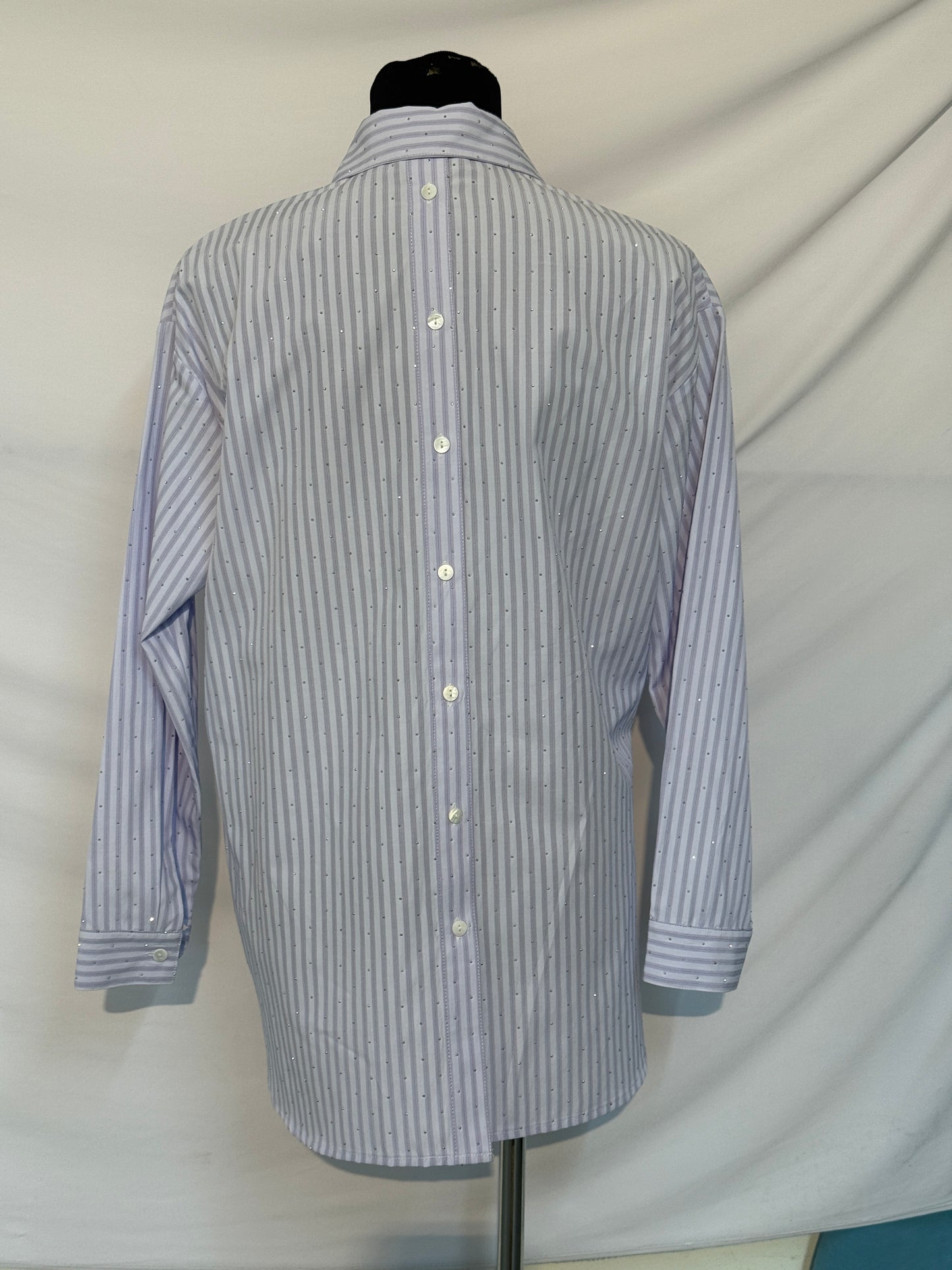 Button Front and Back Blouse