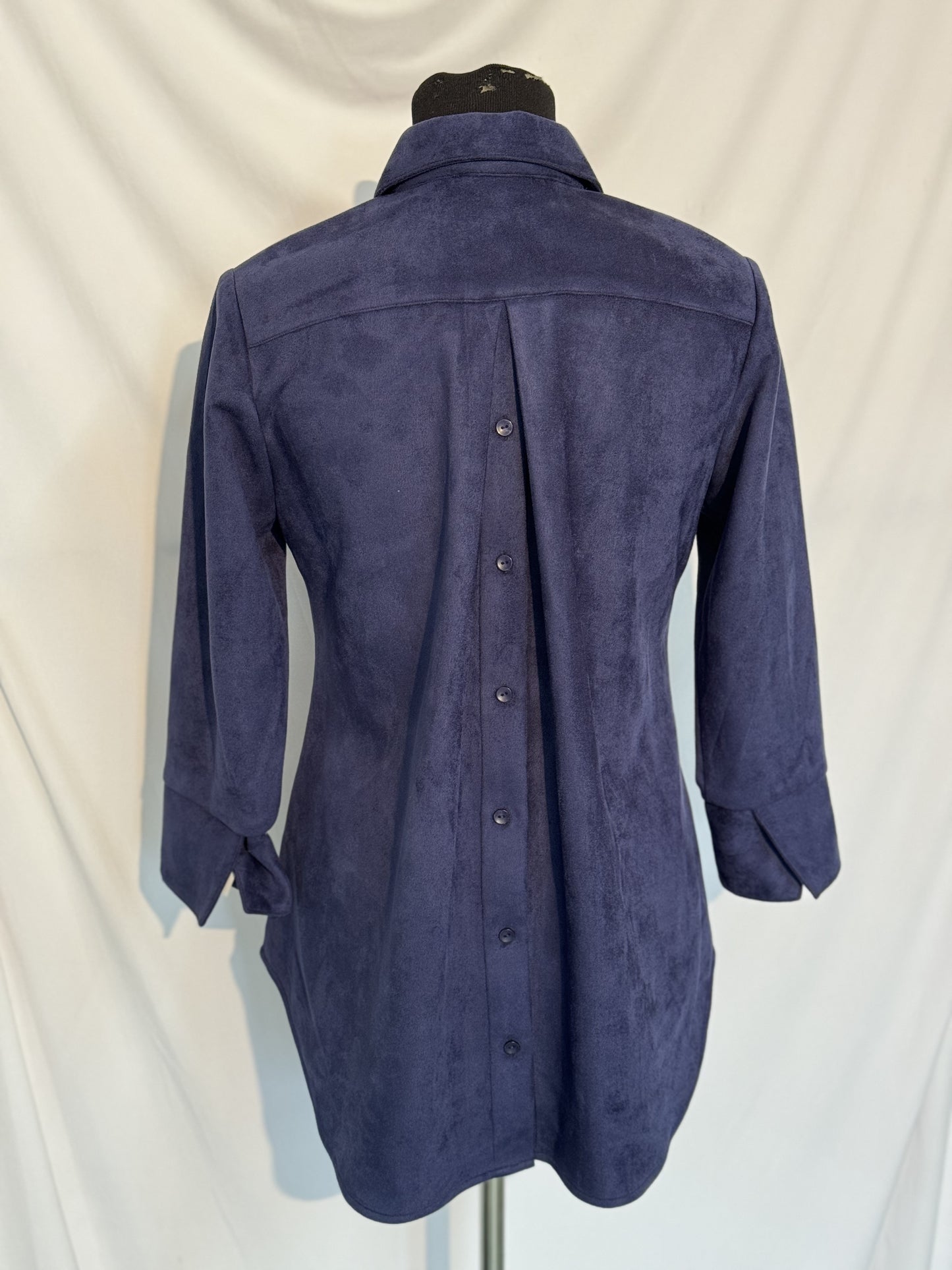 Button Front & Back Blouse