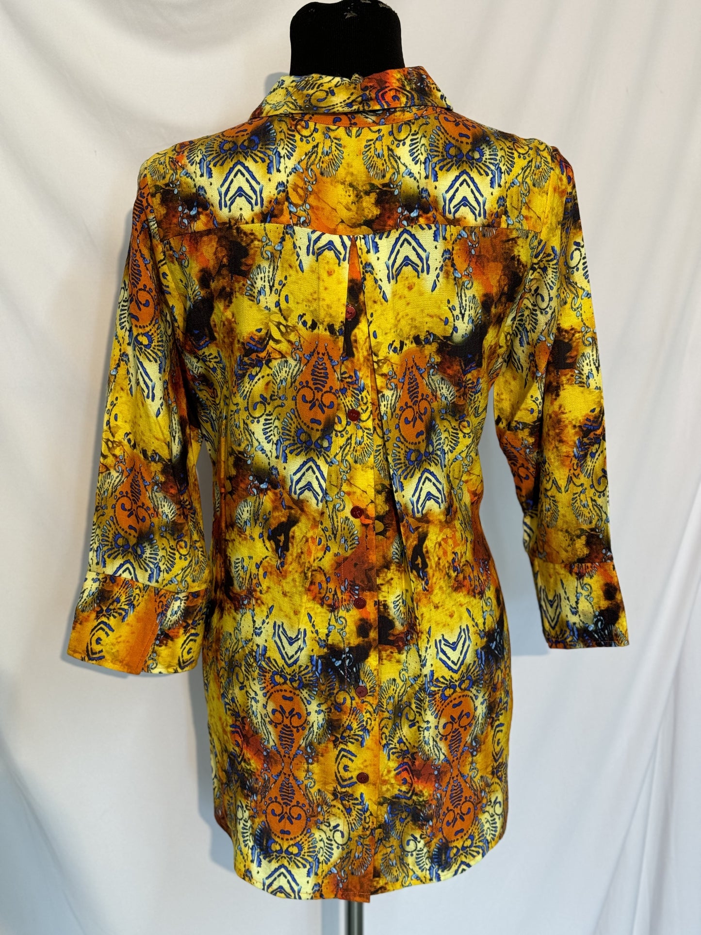 Button Front & Back Dress