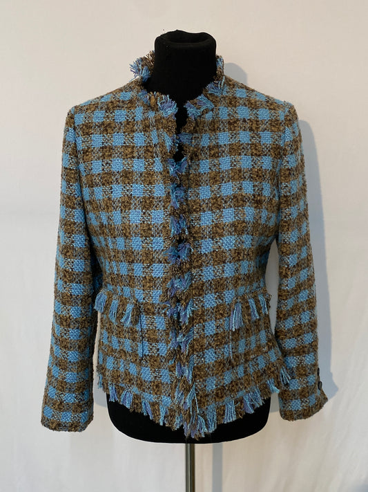 Plaid Tweed Jacket