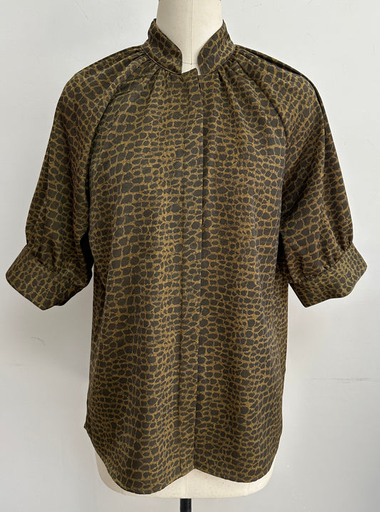 ANIMAL PRINT BLOUSE STYLE 4401138