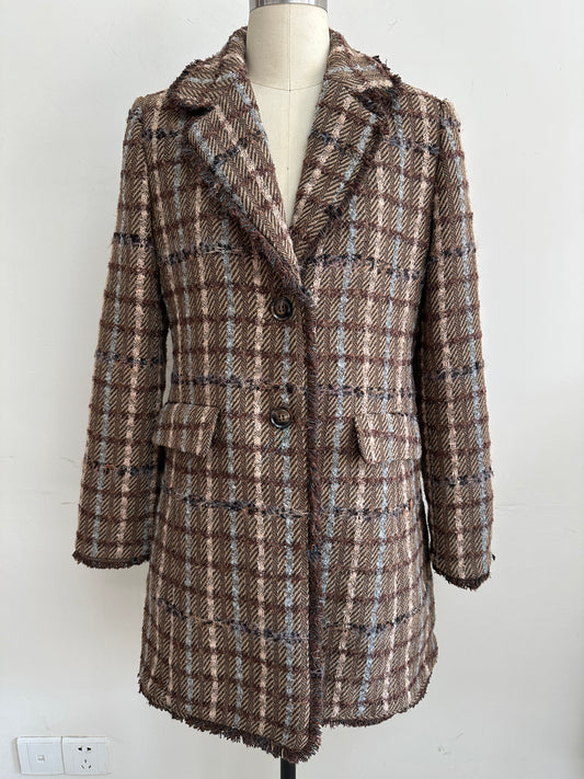 PLAID COAT STYLE 8128107