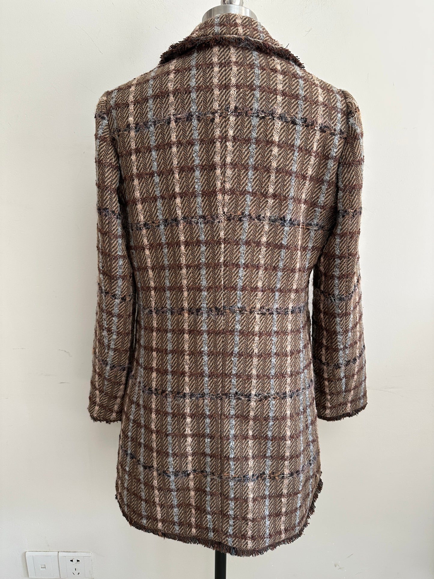 PLAID COAT STYLE 8128107