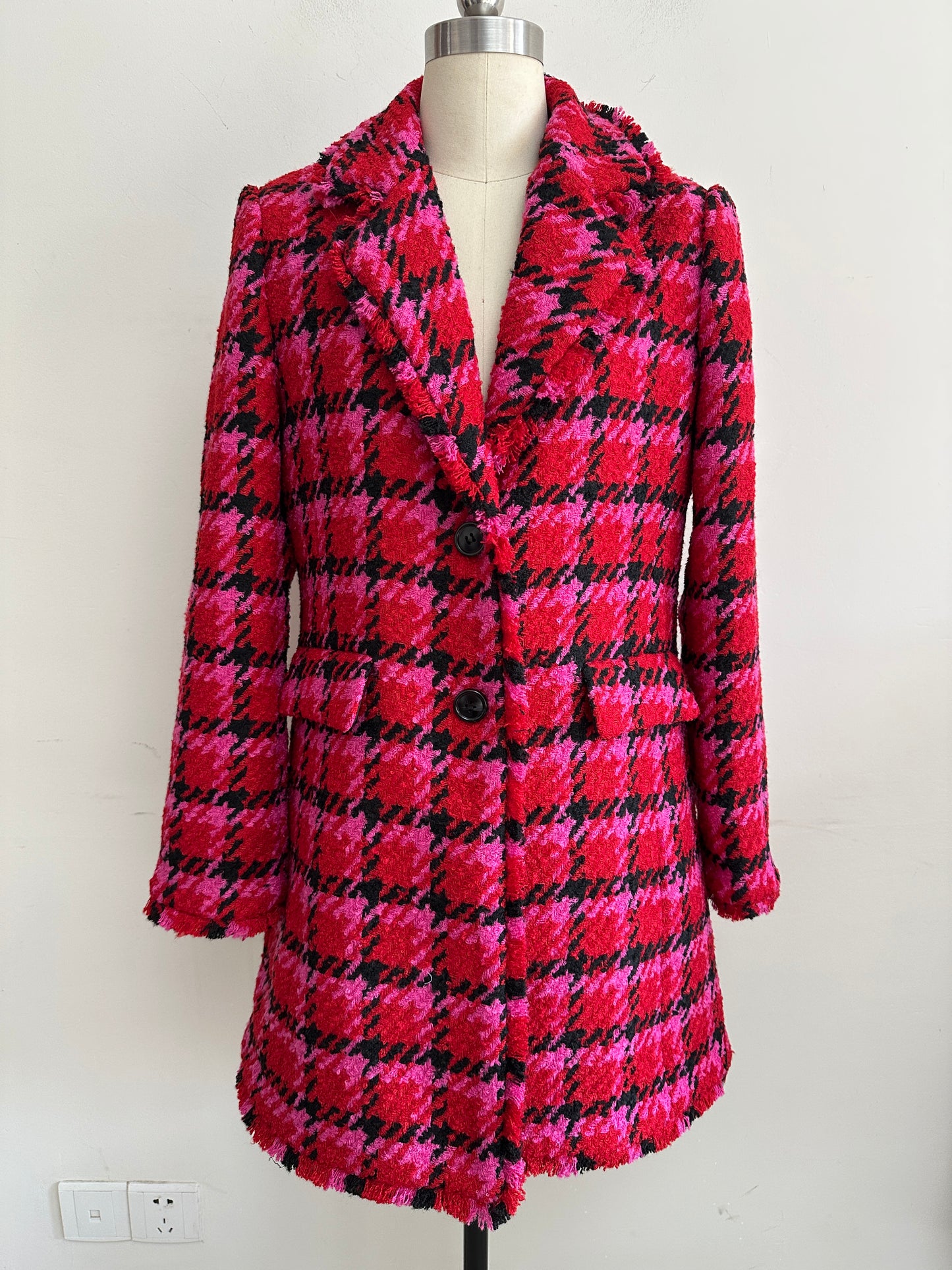 PLAID COAT STYLE 8128137