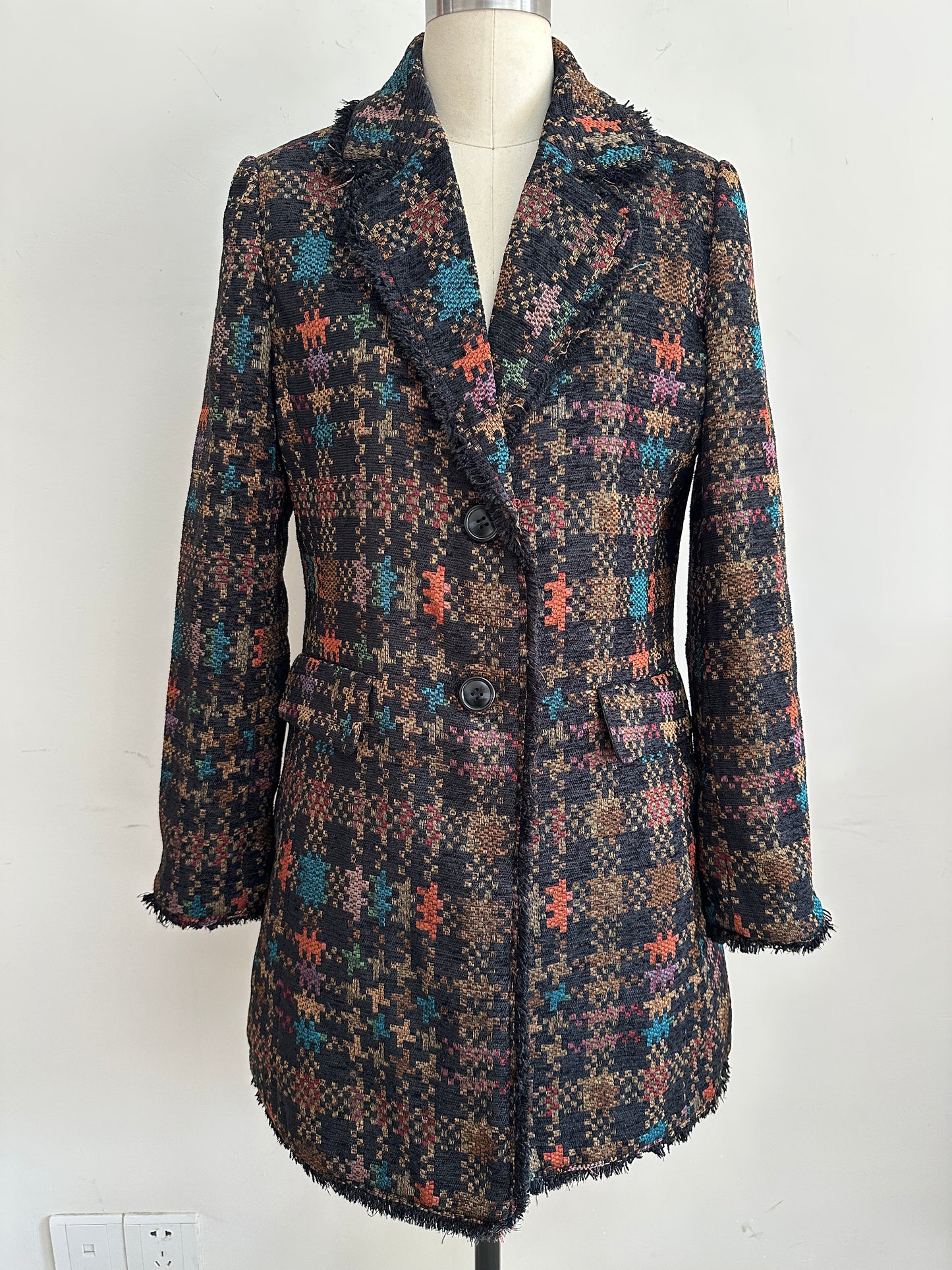 PLAID COAT STYLE 8128829