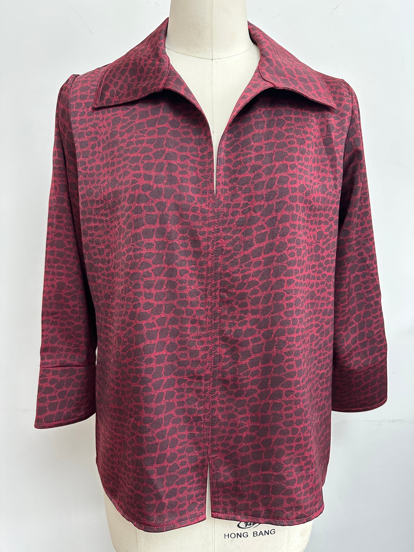 ANIMAL PRINT BLOUSE STYLE 839138