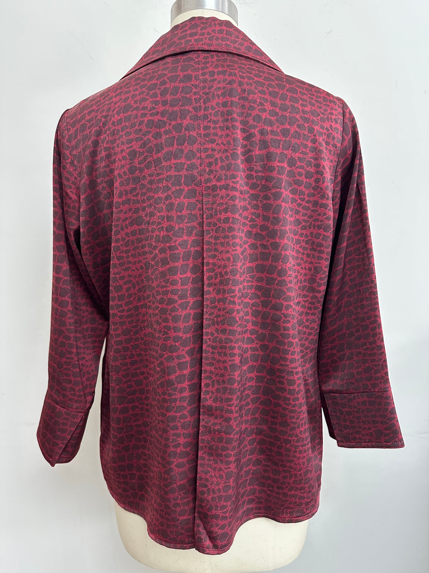ANIMAL PRINT BLOUSE STYLE 839138