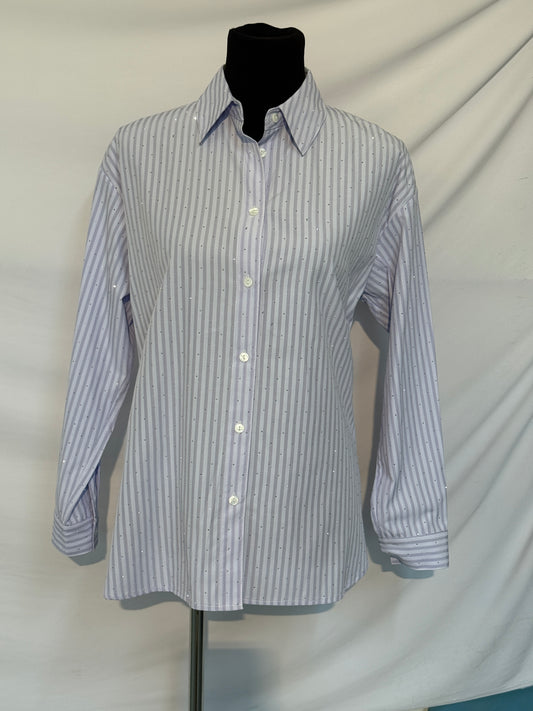 Button Front and Back Blouse