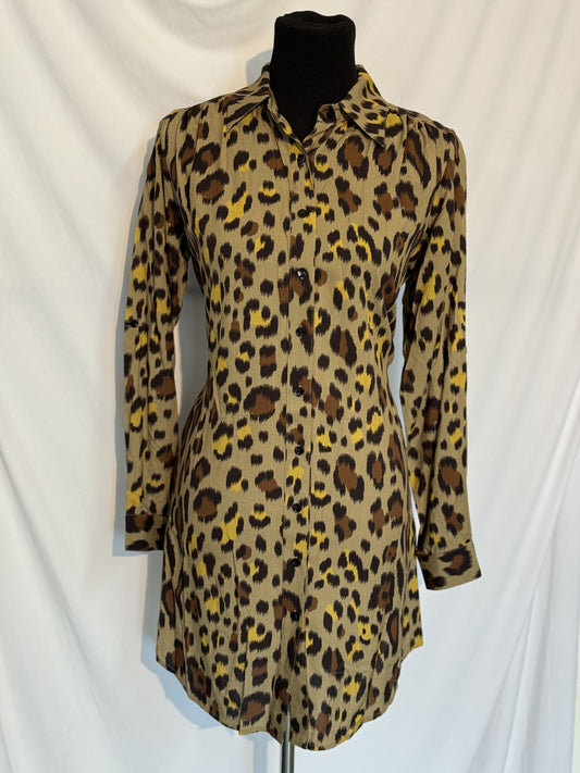 Cheetah Print Dress