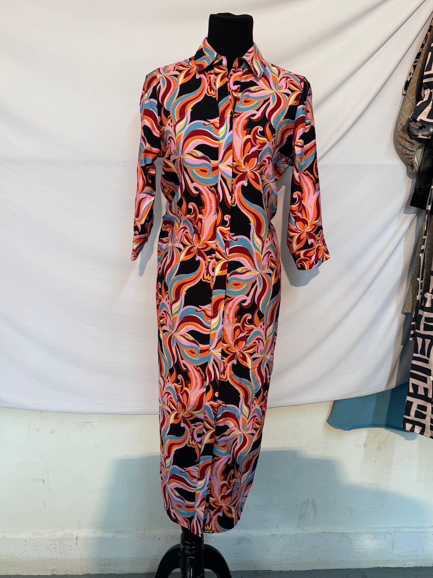 Geo-Print Dress