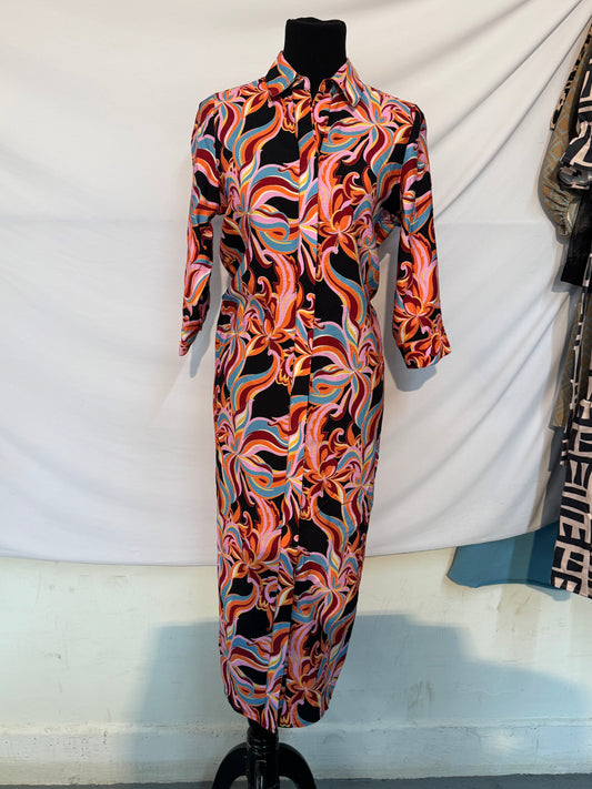 Geo-Print Dress