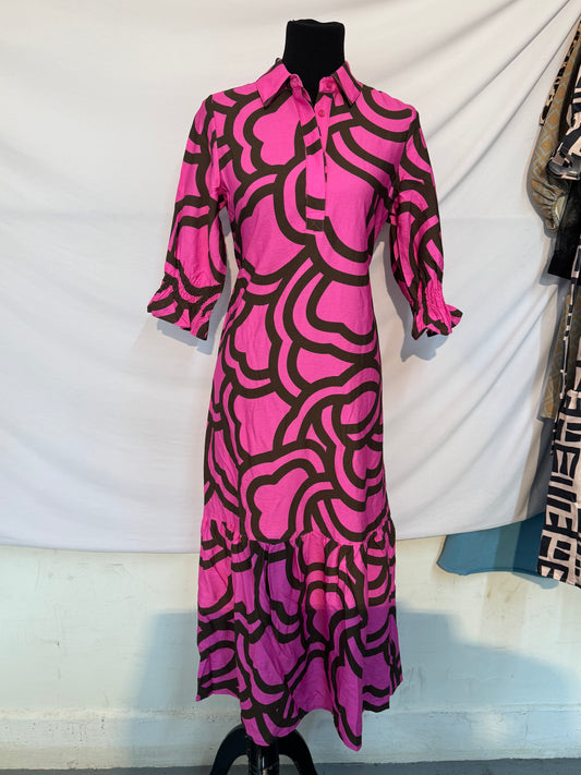 Geo-Print Dress