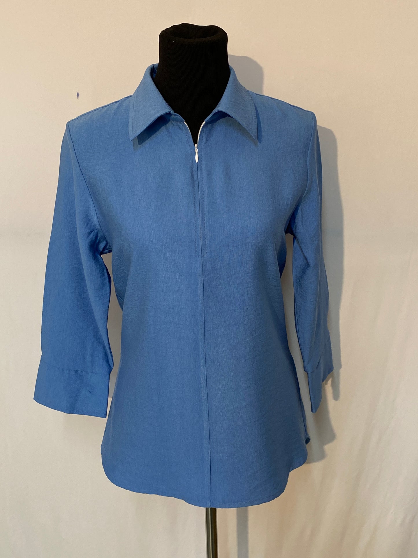 Quarter-Zip Blouse