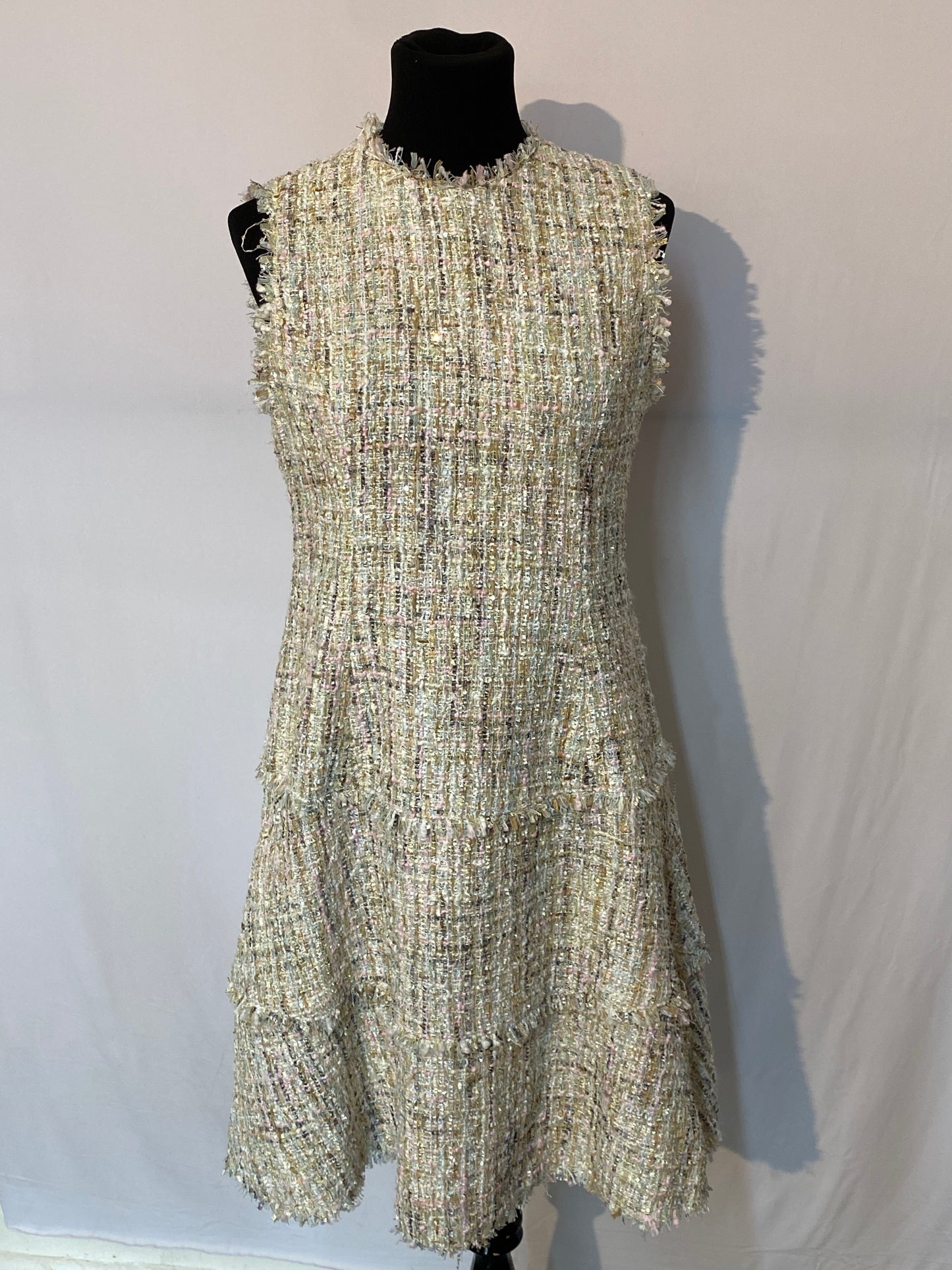 Tweed Long Dress